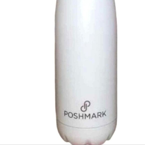 Posh White Water Bottle Merch Swag Unisex Logo Posmark Boss Reseller - Picture 3 of 10